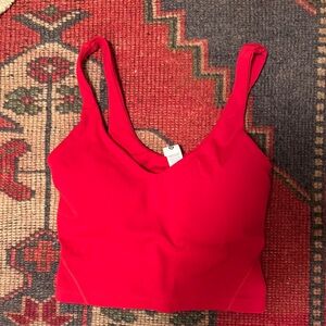 Lululemon Athletica Vivid Red Bra